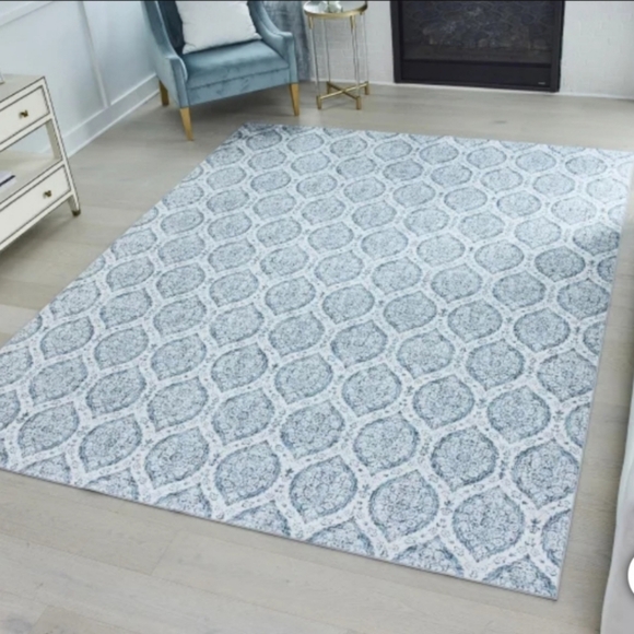 Wyatt & Ash Washable Indoor Area Rug, Alisha - Picture 1 of 11